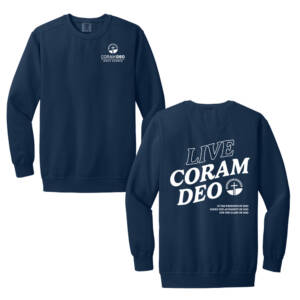 Coram Deo Bible Church Comfort Colors Ring Spun Crewneck Sweatshirt – TrueNavy