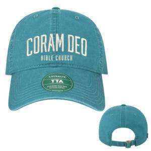 Coram Deo Bible Church LEGACY Terra Twill Cap – MarineBlue