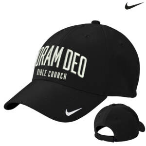 Coram Deo Bible Church Nike Dri FIT Legacy Cap – Black