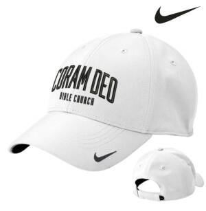 Coram Deo Bible Church Nike Dri FIT Legacy Cap – White