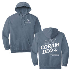Coram Deo Bible Church Comfort Colors Ring Spun Hooded Sweatshirt – BlueJean