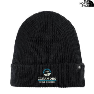 Coram Deo Bible Church The North Face Circular Rib Beanie – TNFBlack