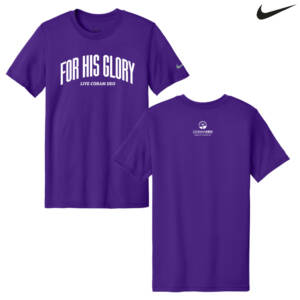 Coram Deo Bible Church Nike Swoosh Sleeve rLegend Tee – CourtPurple
