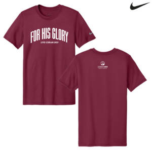 Coram Deo Bible Church Nike Swoosh Sleeve rLegend Tee – TeamMaroon