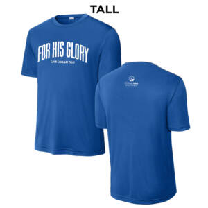 Coram Deo Bible Church Sport Tek TALL PosiCharge Competitor Tee  – TrueRoyal