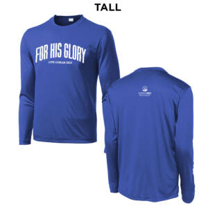 Coram Deo Bible Church Sport Tek Tall PosiCharge Competitor Long Sleeve Tee – TrueRoyal