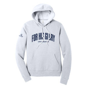 Coram Deo Bible Church Bella and Canvas Unisex Sponge Fleece Hooded Pullover Sweatshirt – Ash