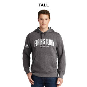 Coram Deo Bible Church Sport Tek TALL Pullover Hooded Sweatshirt – GRAPHITE