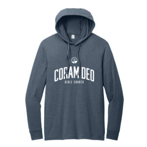 Coram Deo Bible Church Allmade Unisex Tri Blend Hoodie Tee – RebelBlue