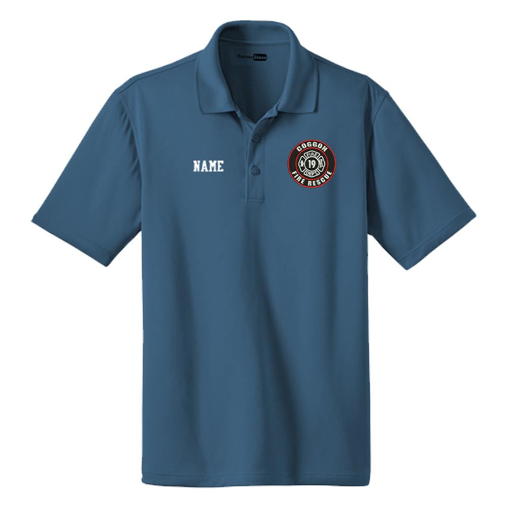 Coggon Fire Cornerstone Select Snag-Proof Polo Men-Regatta Blue