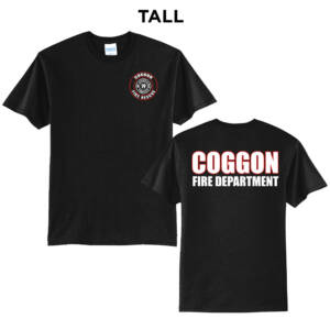 Coggon Fire Tall Short Sleeve Tee-Black