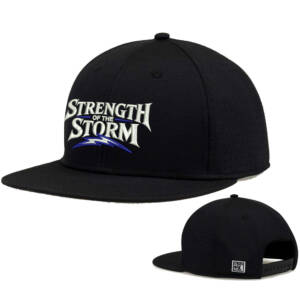 Camanche Girls Wrestling The Game Perforated GameChanger Snapback Cap – Black