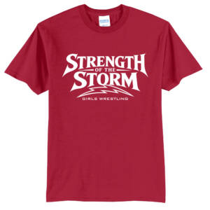 Camanche Girls Wrestling Unisex Short Sleeve T Shirt – Red