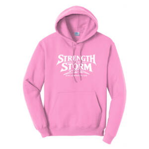 Camanche Girls Wrestling Unisex Fleece hooded Sweatshirt-Candy Pink