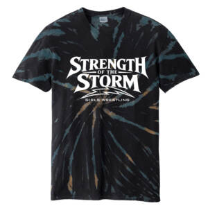 Camanche Girls Wrestling Unisex Essential Tie Dye Tee – Black Galaxy Spiral