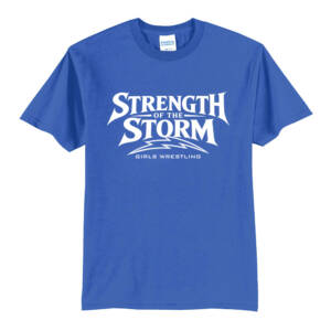 Camanche Girls Wrestling Unisex Short Sleeve T Shirt – Royal