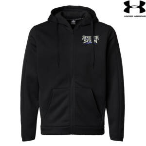 Camanche Girls Wrestling Under Armour Armour Fleece Pro Full zip Hoodie Men-Black