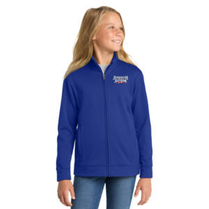 Camanche Girls Wrestling Sport Tek Sport Wick Fleece Full Zip Jacket YOUTH – Royal