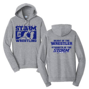 Camanche Girls Wrestling Unisex Fan Favorite Fleece Pullover Hooded Sweatshirt-Athletic Heather