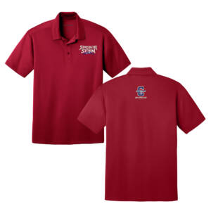 Camanche Girls Wrestling Port Authority Silk Touch Performance Polo Men-Red