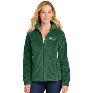 Clover Hills Port Authority Women’s Plush Fleece Full-Zip Jacket-Dark Green