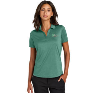 Clover Hills Mercer Mettle Women’s Recharge Jersey Polo-Sage Heather
