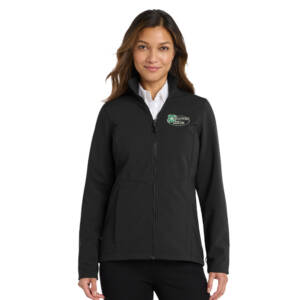 Clover Hills Port Authority Women’s Collective Soft Shell Jacket – DeepBLACK