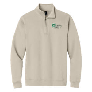 Clover Hills Gildan Heavy Blend 1/4-Zip Sweatshirt Unisex-Sand