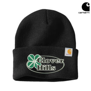Clover Hills Carhartt  Acrylic Watch Cap 2.0 beanie stocking cap with cuff – Black