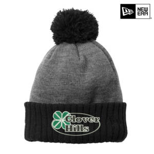 Clover Hills New Era Colorblock Cuffed Beanie-Black/Heather