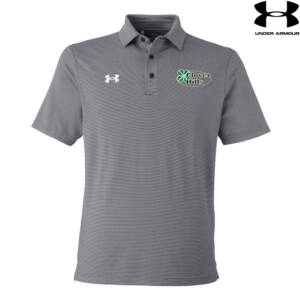 Clover Hills Under Armour DRIVE Team Stripe Premium Polo BLACK