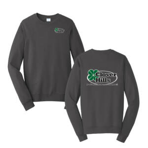 Clover Hills Unisex Fan Favorite Crew Sweatshirt-Charcoal