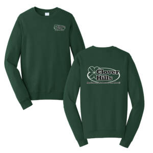 Clover Hills Unisex Fan Favorite Crew Sweatshirt-Forest