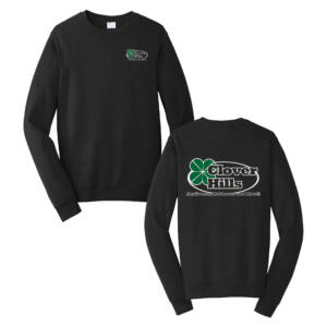 Clover Hills Unisex Fan Favorite Crew Sweatshirt-Black