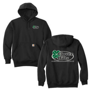 Clover Hills Carhartt Rain Defender Paxton Heavyweight Hooded Sweatshirt-Black