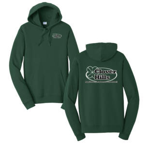 Clover Hills Unisex Fan Favorite Fleece Pullover Hooded Sweatshirt-Forest