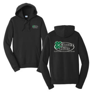 Clover Hills Unisex Fan Favorite Fleece Pullover Hooded Sweatshirt-Black