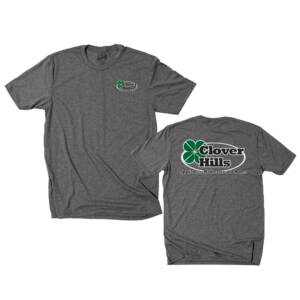 Clover Hills Unisex District Perfect Tri-blend  Crew Tee-Grey Frost
