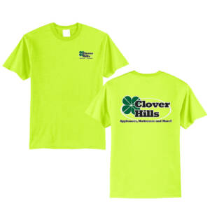 Clover Hills Unisex Short Sleeve Tee-Safety Green