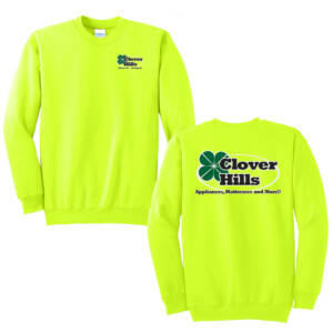 Clover Hills Ultimate Crewneck Sweatshirt-Safety Green