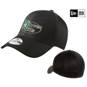 Clover Hills New Era Stretch Mesh Cap-Black
