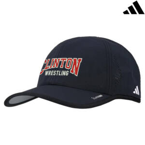 Clinton MS Wrestling Adidas Superlite 4 Team Cap – BLACK