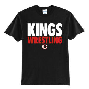 Clinton MS Wrestling Unisex Short Sleeve Tee-Black