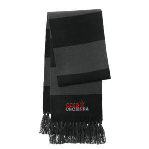 Clinton Orchestra Sport Tek Spectator Scarf – BlackIron Grey
