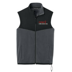 Clinton Orchestra Port Authority Men Therma Tek Fleece Vest – IRONGreyBlack