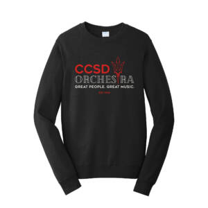 Clinton Orchestra Unisex Fan Favorite Crew Sweatshirt – JetBlack