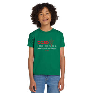 Clinton Orchestra  YOUTH Short Sleeve T Shirt – Kelly