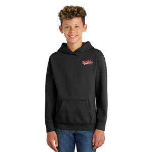 Clinton Queen Bowling Gildan YOUTH Fan Favorite Hooded Sweatshirt – Black