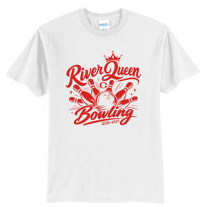Clinton Queen Bowling Unisex Short Sleeve T Shirt – White