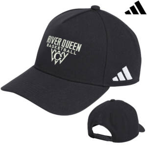 Clinton Queen Basketball Adidas A-Frame Snap Back Cap – Black